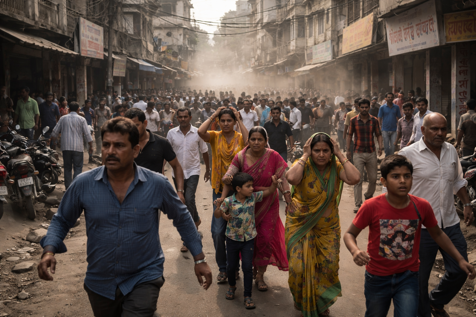 नांदेड, परभणी आणि हिंगोली जिल्ह्यांना भूकंपाचे सौम्य धक्के; नागरिकांमध्ये भीतीचं वातावरण