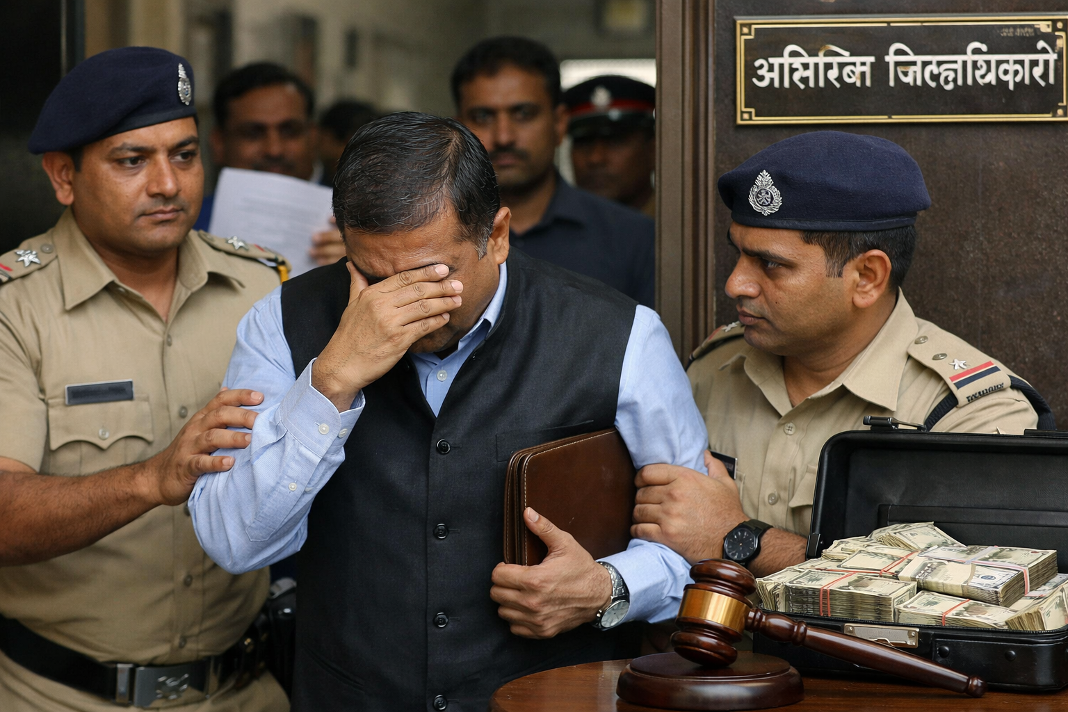 अकोल्यात खळबळजनक प्रकरण! अतिरिक्त जिल्हाधिकाऱ्यावर खंडणीचा आरोप; सरकारकडून तातडीची कारवाई