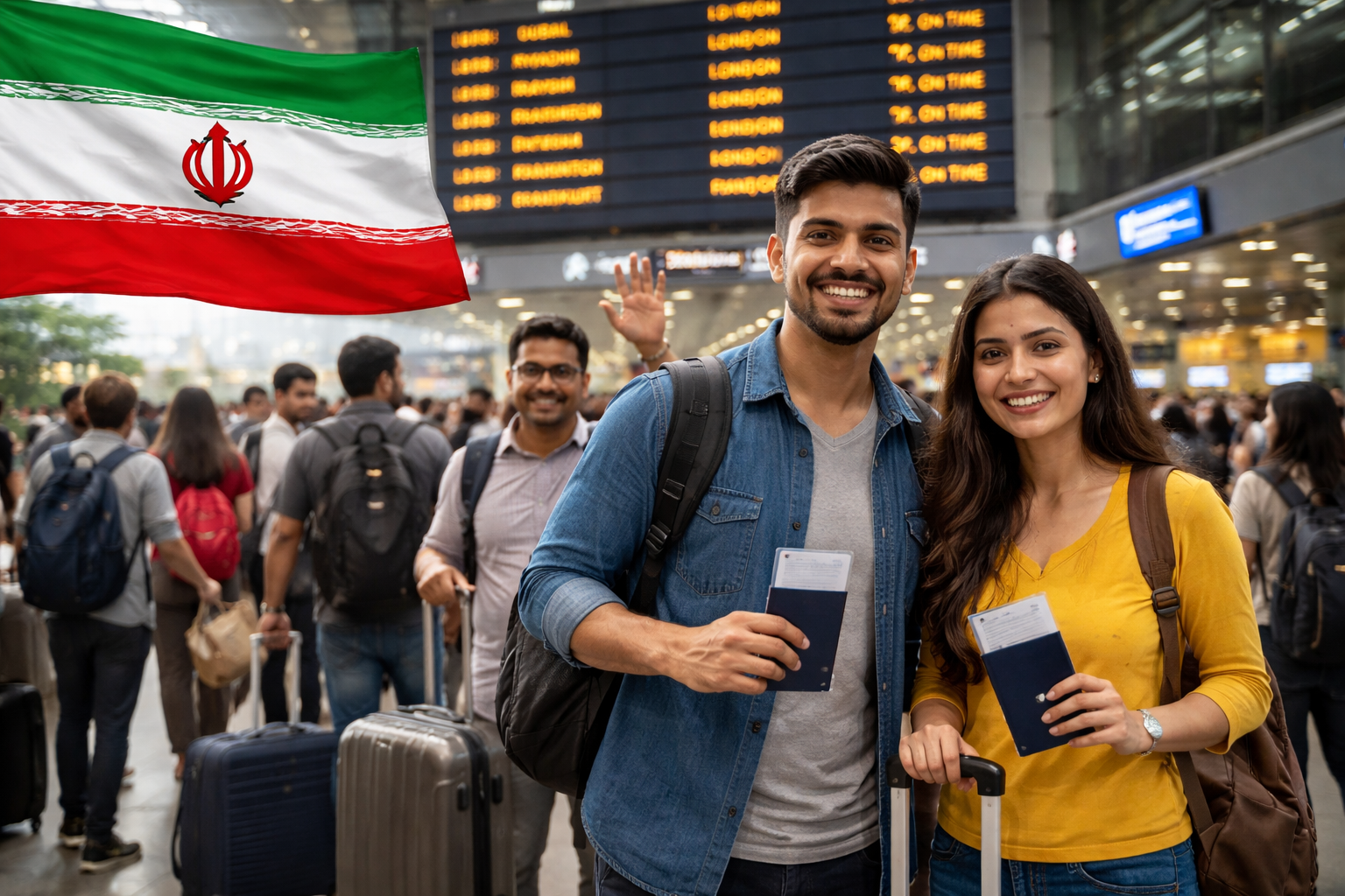 मध्यपूर्वेत दिलासा! इराणने हवाई मार्ग उघडला; अडकलेल्या प्रवाशांना मोठा फायदा