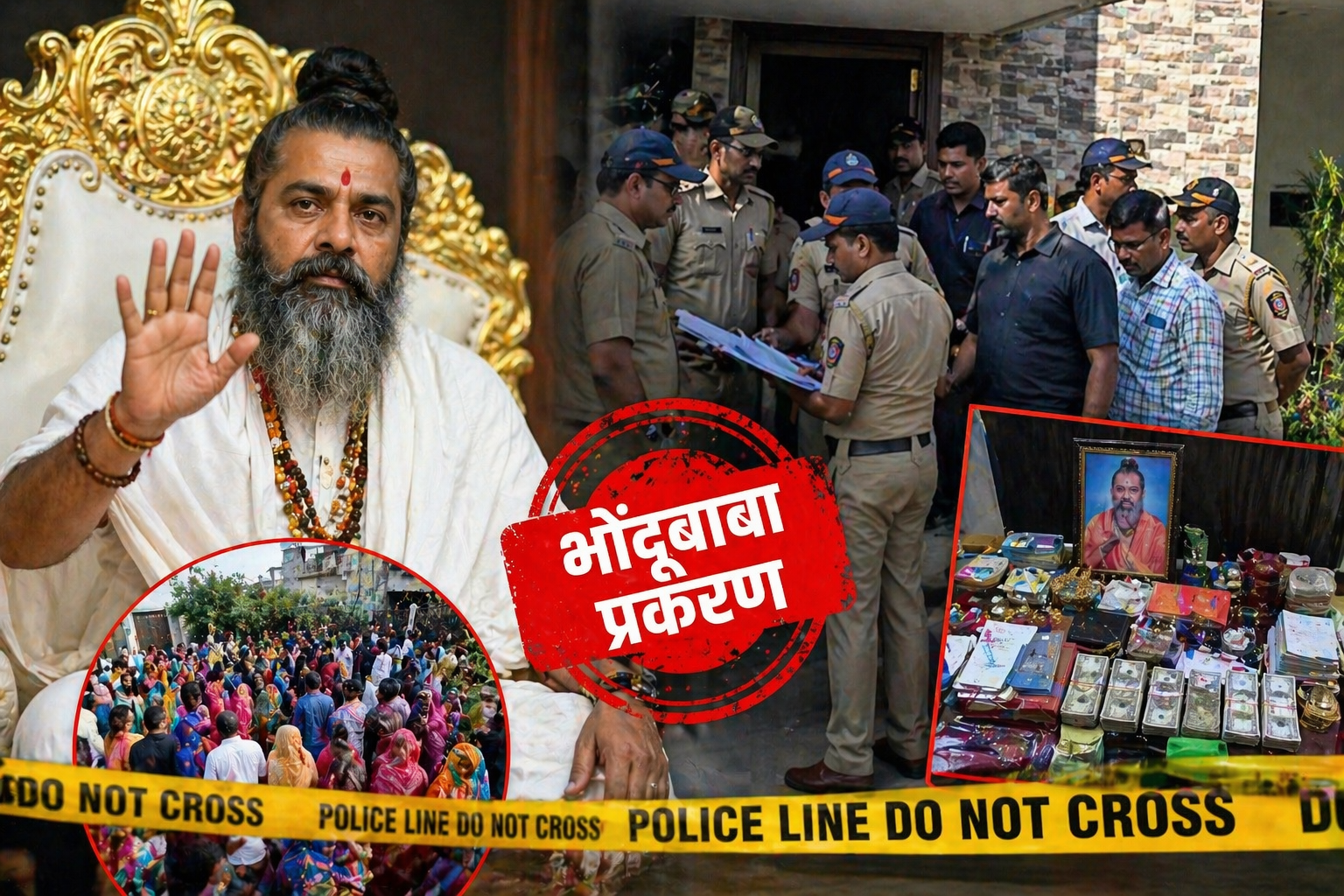 नाशिक हादरलं! ‘भोंदूबाबा’ प्रकरणात मोठी चौकशी; अनेक धक्कादायक खुलास्यांची शक्यता