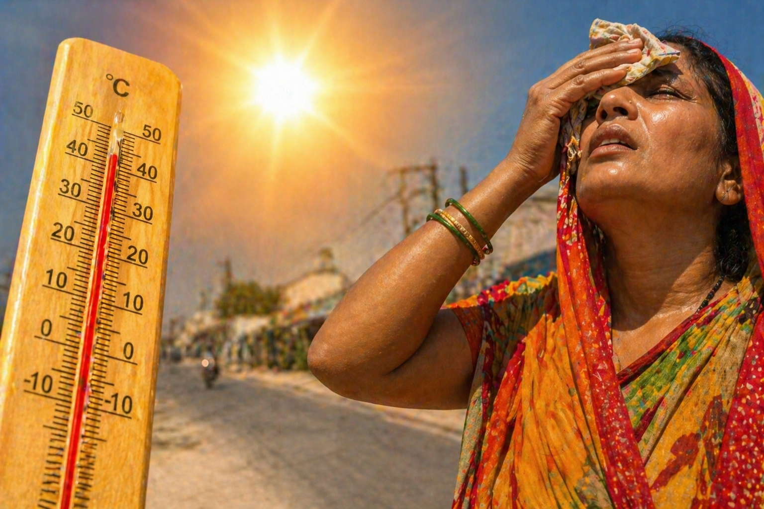 उष्णतेचा कहर थांबेना! हिंगोलीत उष्माघाताने 48 वर्षीय महिलेचा दुर्दैवी मृत्यू