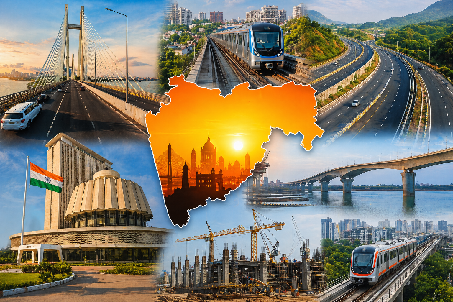 महाराष्ट्र दिनी विकासाचा मोठा ब्लूप्रिंट! पायाभूत सुविधांच्या महाप्रकल्पांवर सरकारचा भर