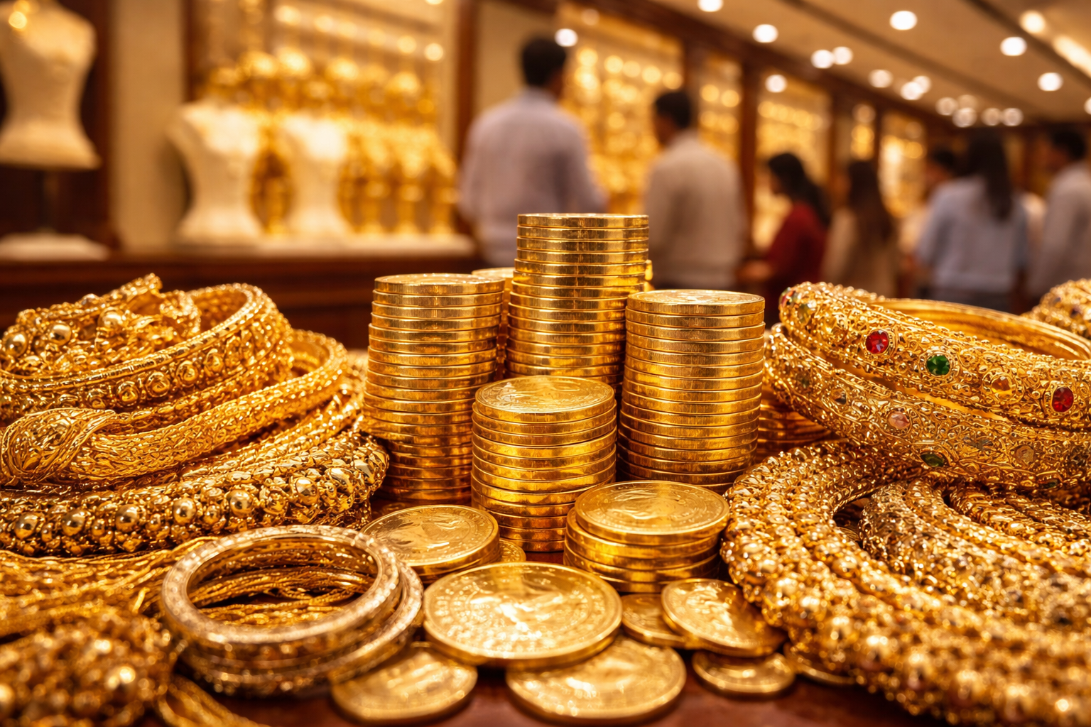 सोन्याने गाठला नवा उच्चांक! वाढत्या दरामुळे ग्राहकांना मोठा झटका