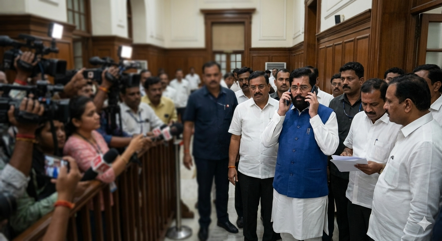 विधानपरिषद निवडणुकीत मोठा राजकीय ट्विस्ट? एकनाथ शिंदे यांच्या हालचालींनी वाढल्या चर्चांना उधाण