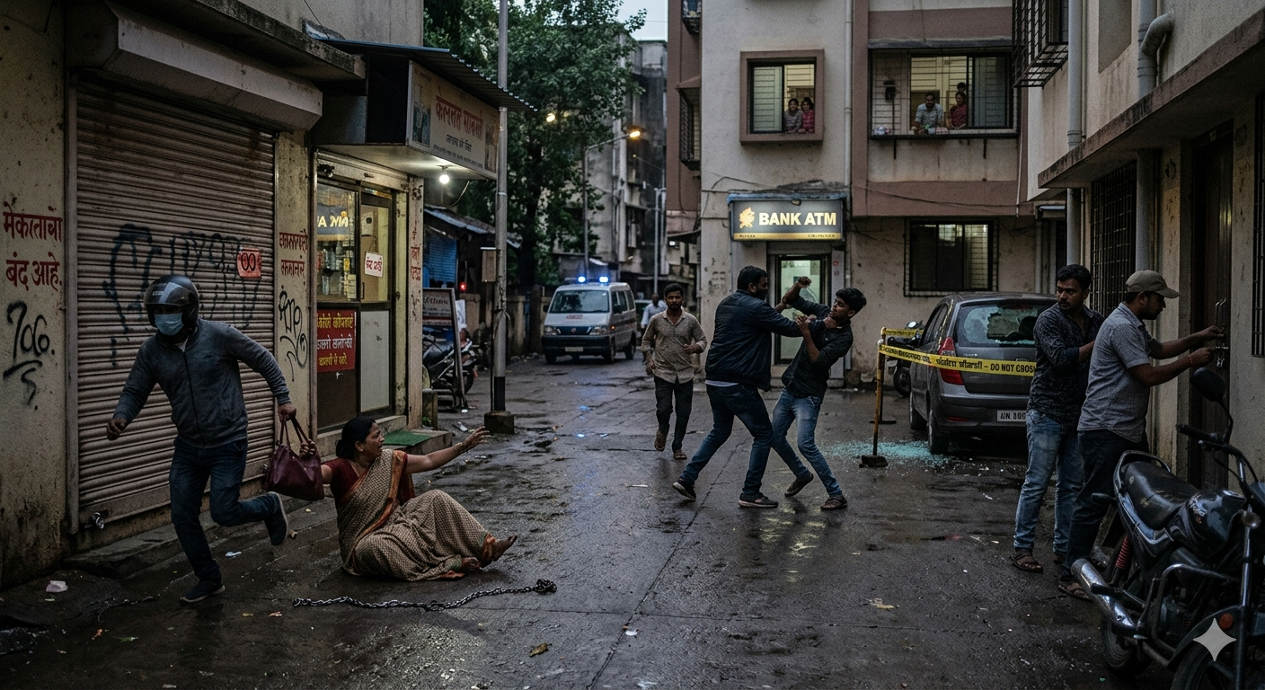 राज्यात गुन्हेगारीचा कहर! चोरी, फसवणूक आणि हल्ल्यांच्या घटनांत चिंताजनक वाढ