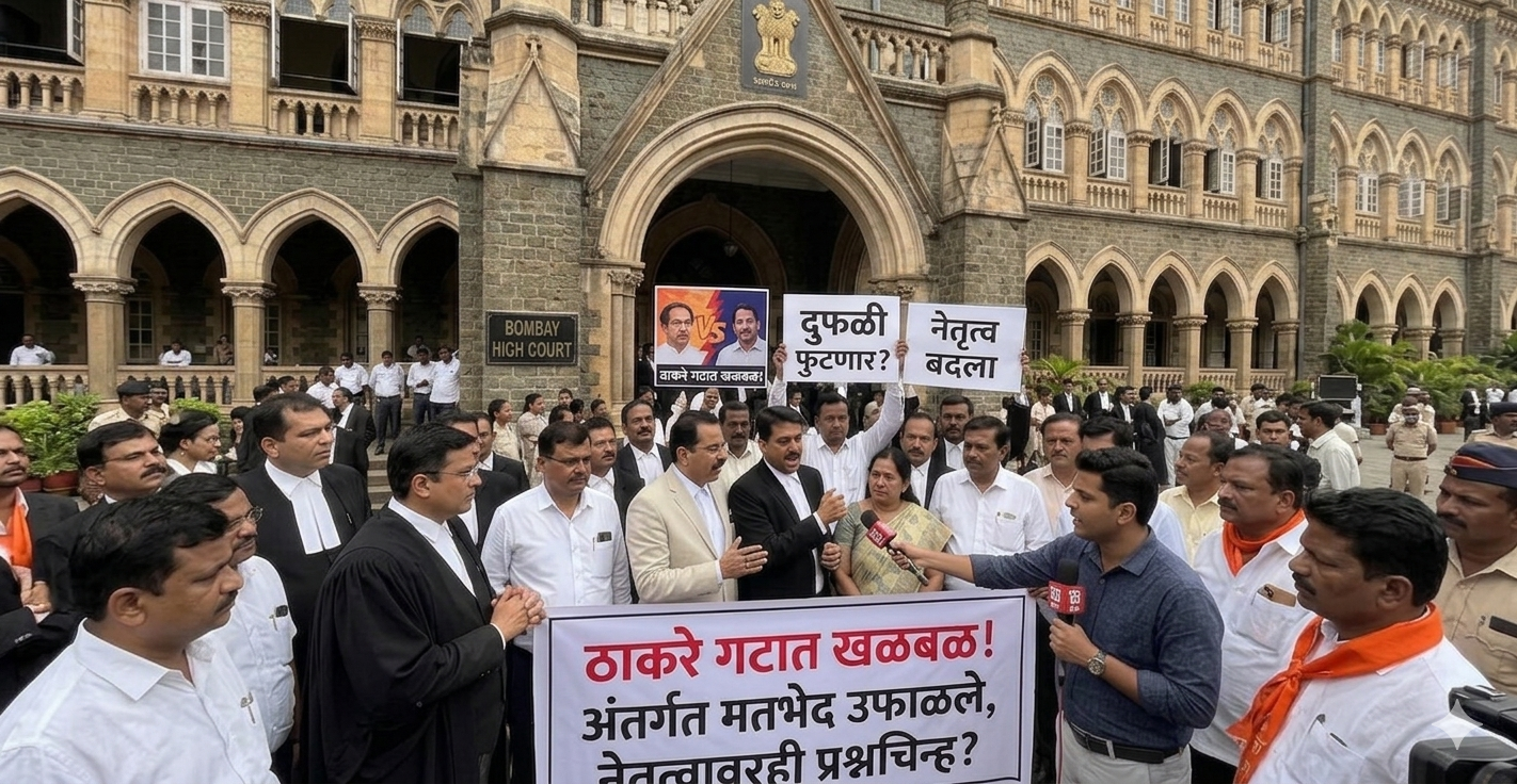 ठाकरे गटात खळबळ! अंतर्गत मतभेद उफाळले, नेतृत्वावरही प्रश्नचिन्ह?