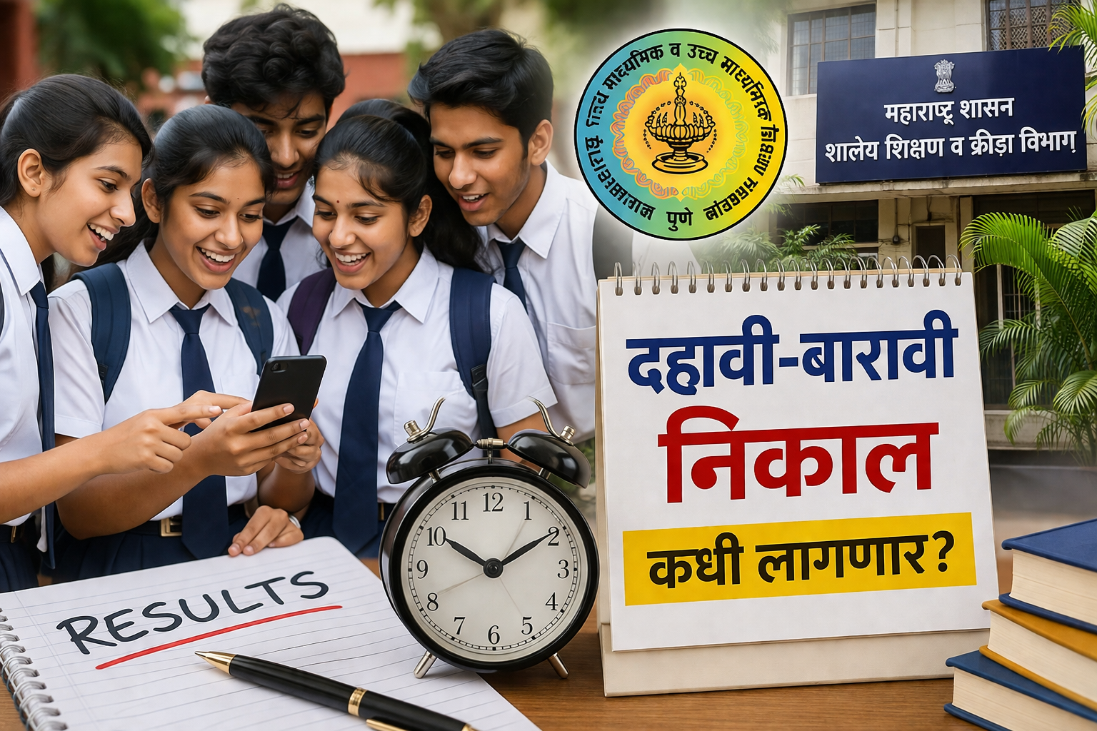 विद्यार्थ्यांसाठी मोठी बातमी! दहावी-बारावी निकालाबाबत शिक्षण विभागाची महत्त्वाची अपडेट