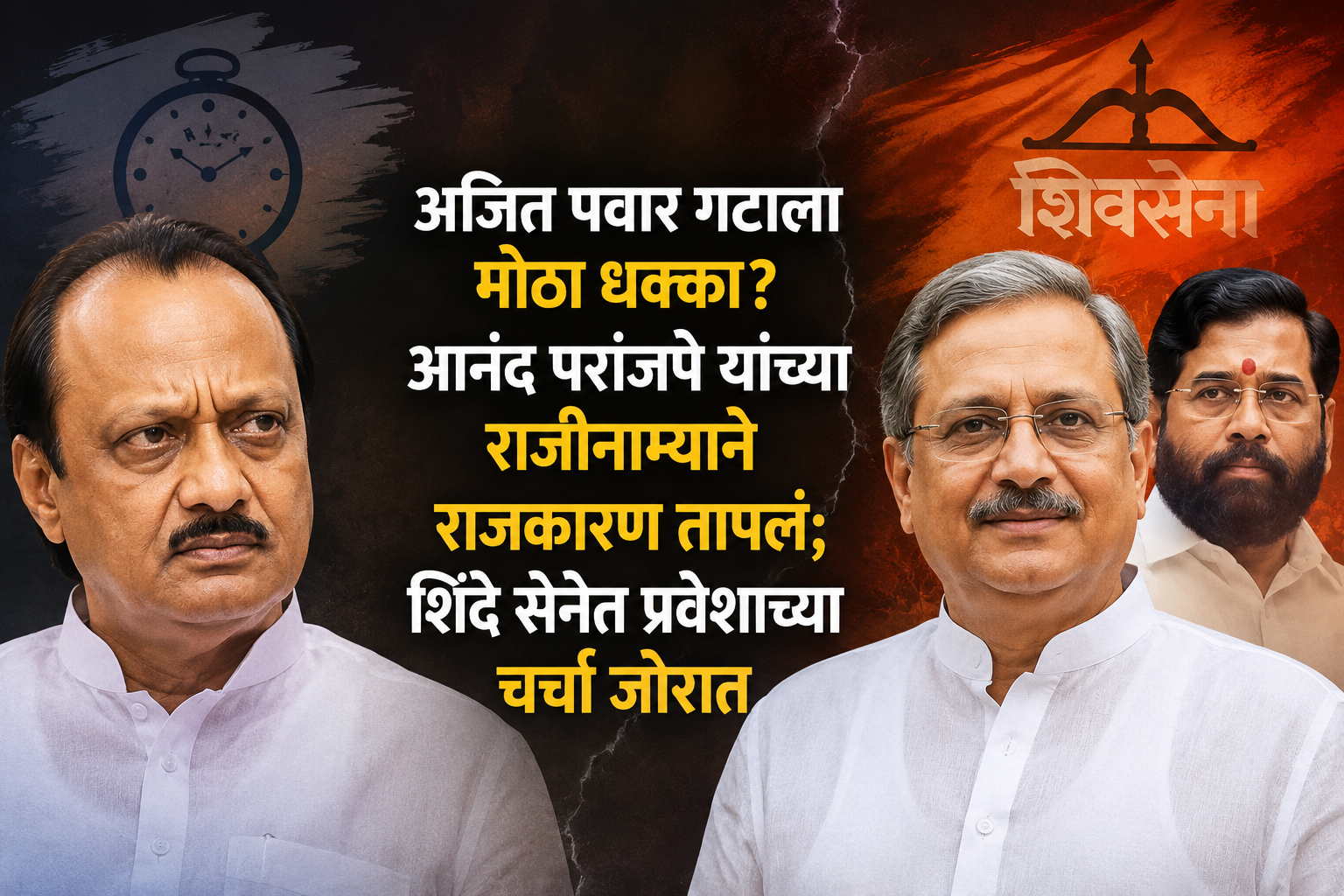 अजित पवार गटाला मोठा धक्का? आनंद परांजपे यांच्या राजीनाम्याने राजकारण तापलं; शिंदे सेनेत प्रवेशाच्या चर्चा जोरात