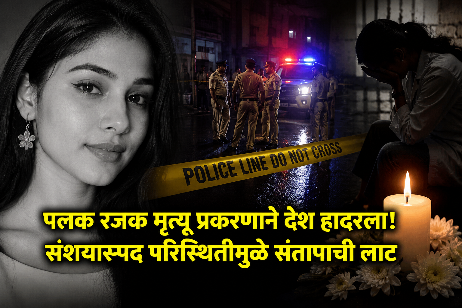 पलक रजक मृत्यू प्रकरणाने देश हादरला! संशयास्पद परिस्थितीमुळे संतापाची लाट