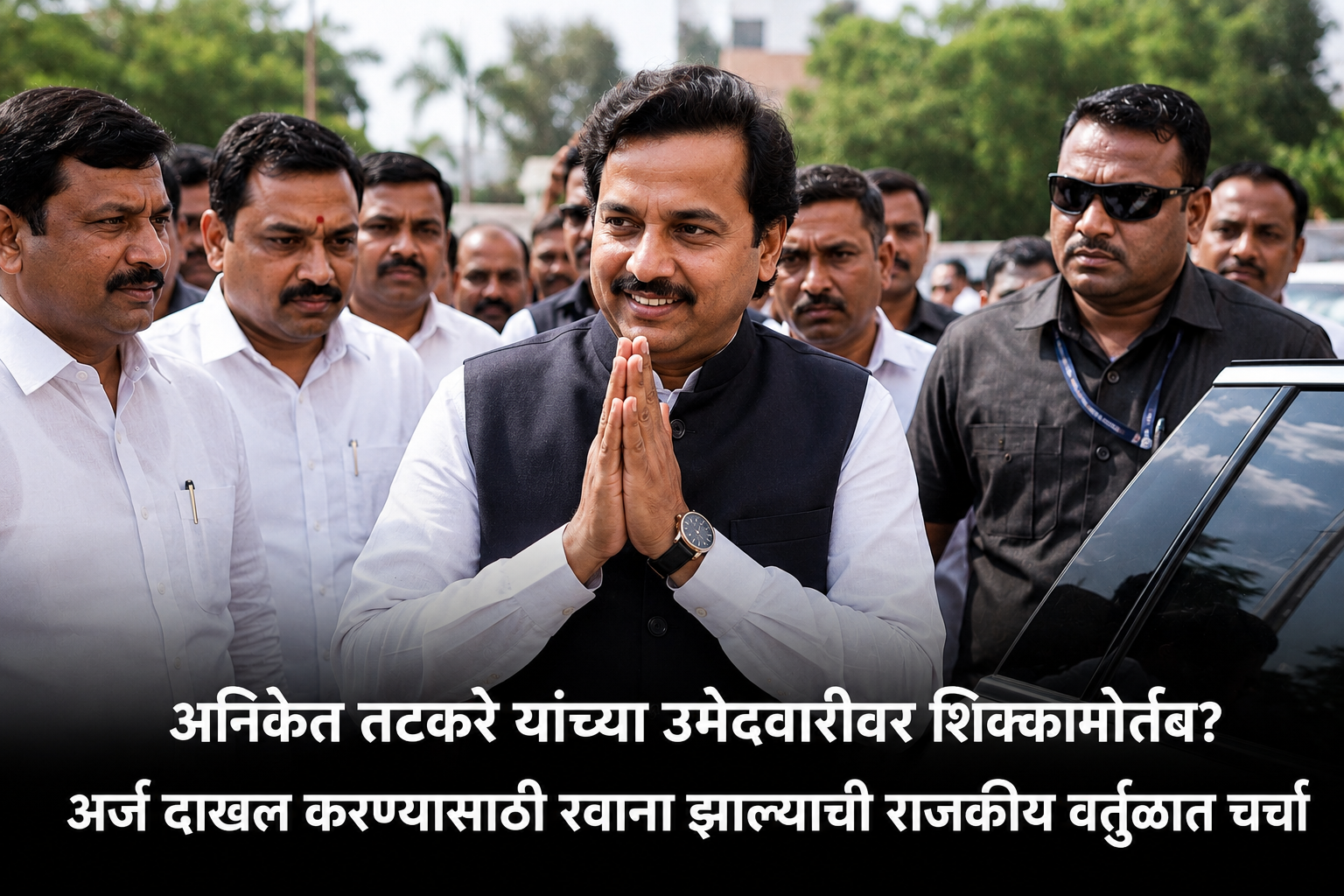 अनिकेत तटकरे यांच्या उमेदवारीवर शिक्कामोर्तब? अर्ज दाखल करण्यासाठी रवाना झाल्याची राजकीय वर्तुळात चर्चा